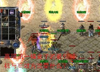 赢取第一罐金子的最佳时机与高效方法是什么? 赢取第一罐金子的最佳时机与高效方法是什么?