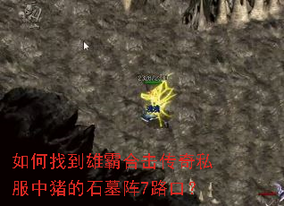如何找到雄霸合击传奇私服中猪的石墓阵7路口? 如何找到雄霸合击传奇私服中猪的石墓阵7路口?