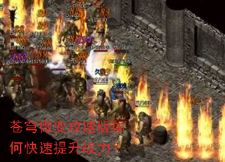 苍穹微变攻速版如何快速提升战力? 苍穹微变攻速版如何快速提升战力?