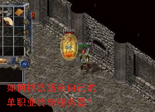 如何挑选适合自己的单职业传奇服务器? 如何挑选适合自己的单职业传奇服务器?