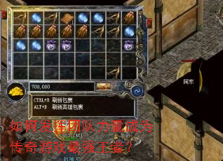 如何发挥团队力量成为传奇游戏最强王者? 如何发挥团队力量成为传奇游戏最强王者?